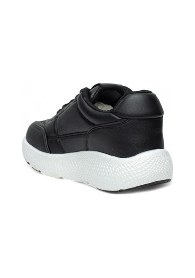 Flet 351 Siyah-beyaz Kadın Spor Sneaker Siyah