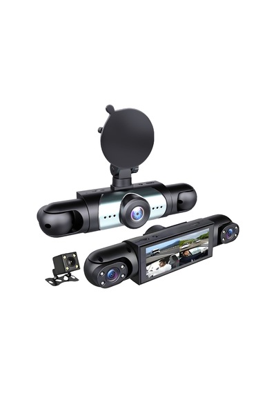Çeşithane 4 Lensli Full Hd Araç Kayıt Cihazı - 3.0 İnç , Ön, Sağ, Sol Ve Arka Görüşlü 1080p Dash Cam