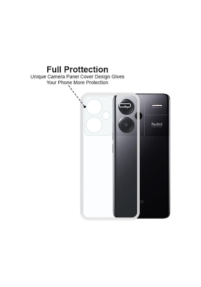Xiaomi Redmi Note 13 Pro Plus 5g Uyumlu Kılıf Şeffaf Kamera Korumalı Esnek Silikon Telefon Kılıfı