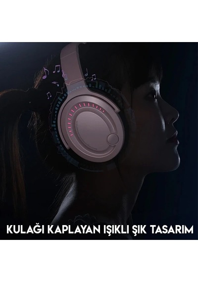 Baseus Gamo D05 Immersive Virtual 3d Işıklı Pc Gaming Oyuncu Kulaklığı- 5775