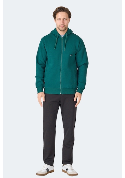 Slazenger Majestıc I Erkek Koyu Yeşil Sweatshirt Koyu Yeşil