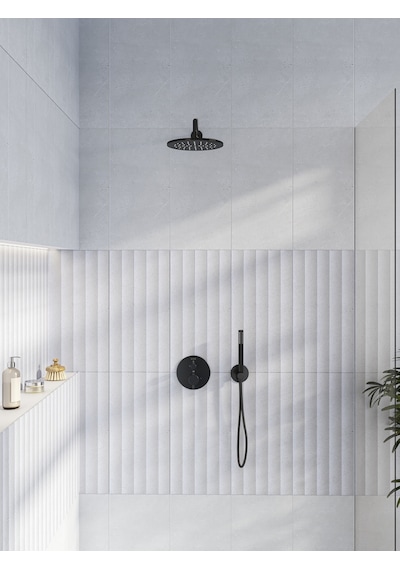 VitrA Suit A4563836WTC Duş Başlığı Mat Siyah