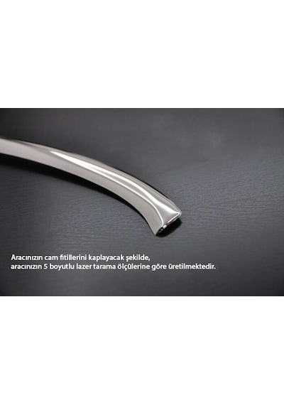 S-Dizayn  Opel Astra J Hb Krom Cam Çerçeve Seti 12 Prç 2010 Üzeri Bütün-Fo
