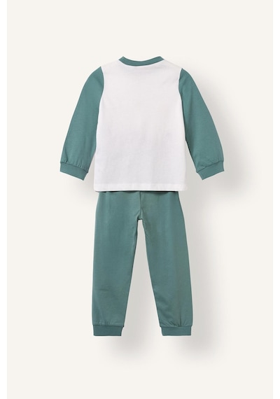 Defacto Paw Patrol 2li Pijama Takımı Uzun Kollu Üst Alt Erkek Bebek I1767a526augn757 Yeşil-gn757