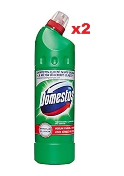 Domestos Yoğun Kıvamlı Çamaşır Suyu Dağ Esintisi 2 x 750 ML