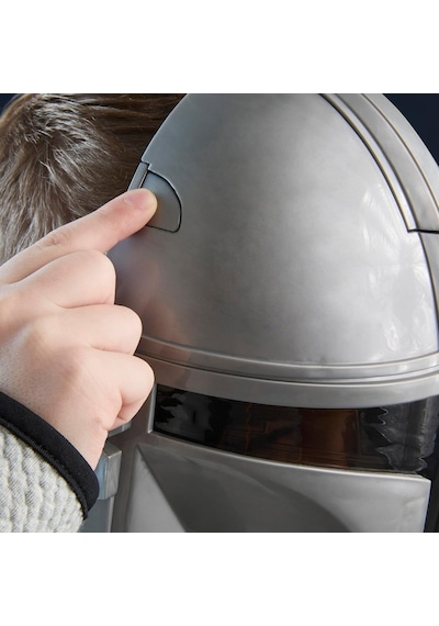 Star Wars The Mandalorian Elektronik Maske / Replikler Ve Ses Efektleri İçerir / Çocuklar İçin Kostüm Aksesuarı /