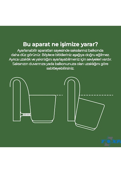 Ixora Tek Askılı Saksı Diğer