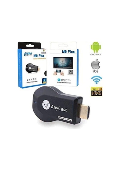 M9 Plus Görüntü Aktarıcı Airplay 1080p Kablosuz Wifi Ekranlı Tv Dongle Alıcısı