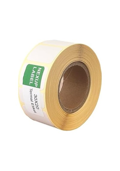 30x20 Mm Termal Etiket, Barkod/adres/kargo Termal Etiketleri, Ve Diğer Yazıcılarla Uyumlu