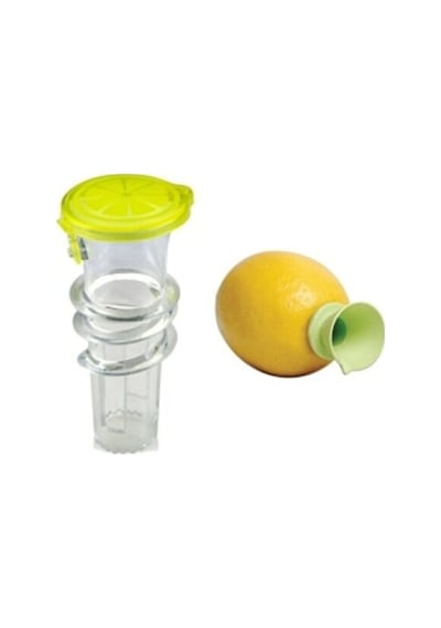 Limon Sıkacağı Kapaklı Neon Renkli Limonmatik