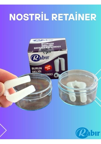 Rabır Nostril Retainer Burun Deliği Şekillendirici 8-8