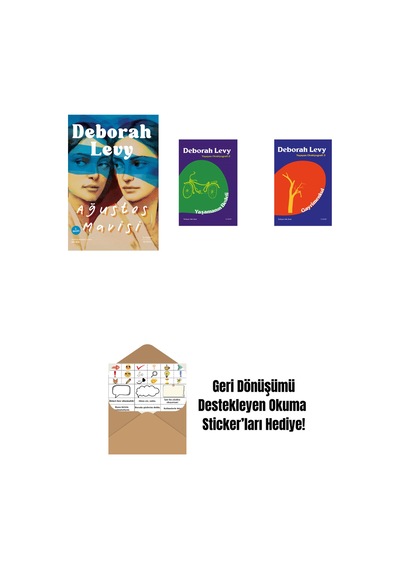 Siyah Votka + Eve Yüzerken + Okuma Sticker'ları