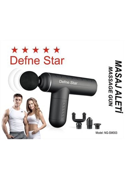 Ng-sm003 Titreşimli Masaj Aleti Siyah