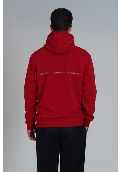 Lufian Erkek Brave Sweatshirt 112030152 Kırmızı Kırmızı