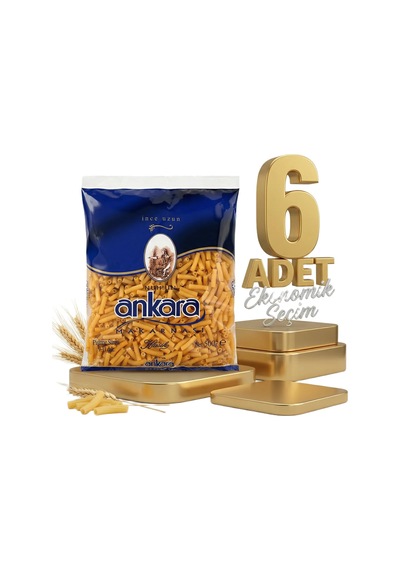Ankara İnce Uzun Makarna 6x500 Gr