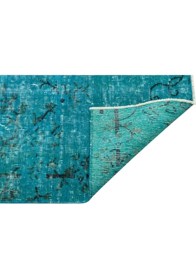 Özel Vintage Eskitme El Dokuma Halı 154 X 286 Cm F1241