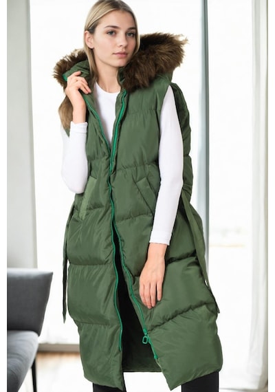 Z8744 Dewberry Bayan Yelek-nefti Nefti