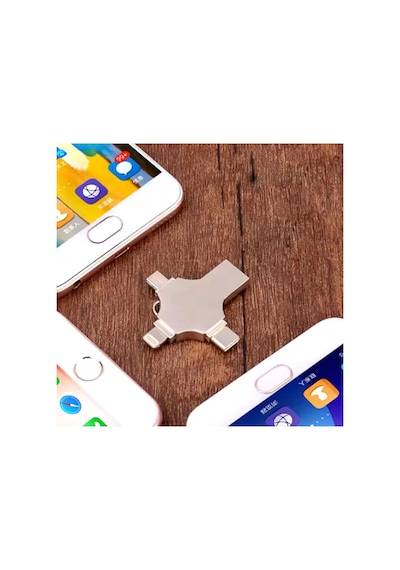 Otg 4in1 Cep Telefonu Çok Fonksiyonlu Usb Flash Bellek 64 Gb Type-c, Micro Sd Ve Kart Okuyucu Diğer