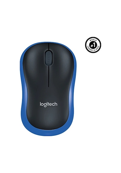Logitech M185 Kablosuz Mouse Mavi M185