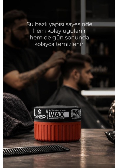 Sinep Pro-care Serisi Wax 150 Ml S10 Yüksek Tutuş Çok Parlak Odunsu Kokulu