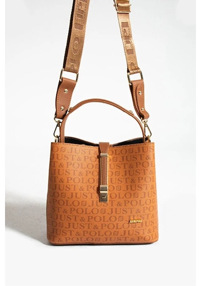 Just Polo Kadın Günlük Kullanıma Uygun Şık El Ve Omuz Çantası Shoulder Bag Taba