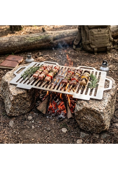 Kamp Ayısı Staggrill Wire Bushcraft Paslanmaz Izgara Teli