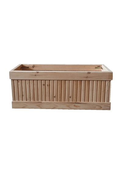 Ahşap Saksı Begonya 100x30x45