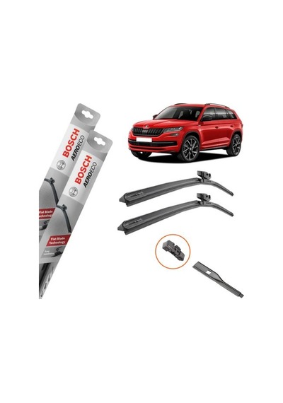 Skoda Kodiaq Muz Silecek Takımı Ön Bosch Aeroeco 2017-2020