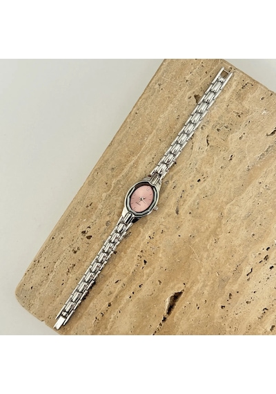 Siora Silver Pembe Saat