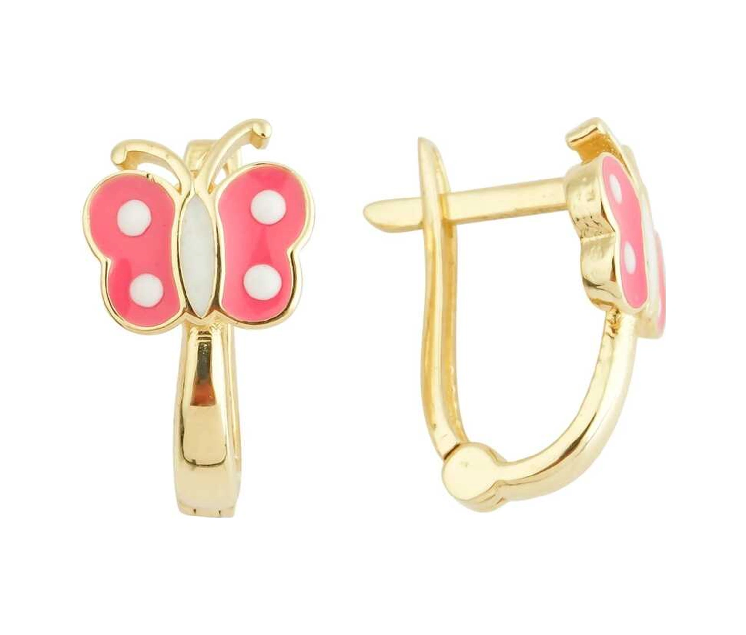 Pembe Kelebek Çocuk Küpesi 11487048
