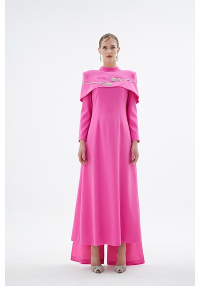 Senna Vera Elbise Pembe Pembe