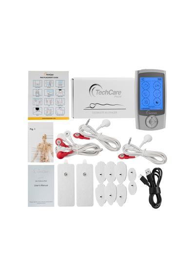 Techcare Masaj Aleti Mini Masaj Aleti Mor