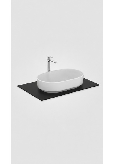 Tezgah Üstü Oval Çanak Lavabo 55 Cm T573201 Beyaz