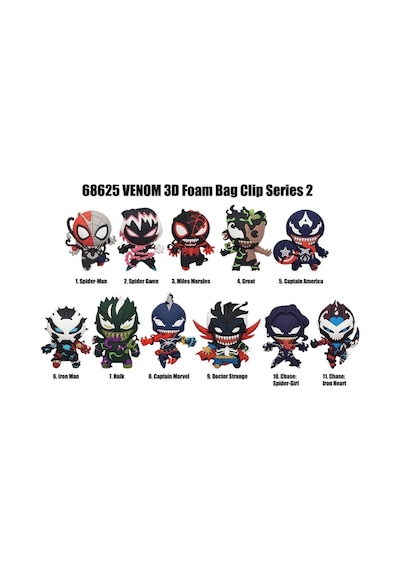 Mey İthalat Venom Klipsli Figür Seri 2