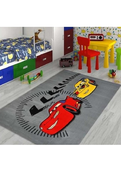 Disney Halı Antialerjik Çocuk Halısı 526Araba 120X180 Cm