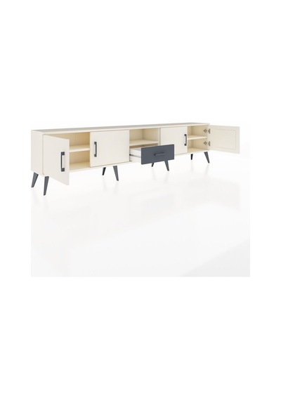 Arges Tv Ünitesi 3 Raflı Tek Çekmeceli 4 Kapaklı 220x30x51 Aytaşı-aytaşı/antrasit Aytası/antrasıt - Aytası Arges Tv Ünitesi 3 Raflı Tek Çekmeceli 4 Kapaklı 220x30x51 Aytaşı-aytaşı/antrasit Aytası/antrasıt - Aytası