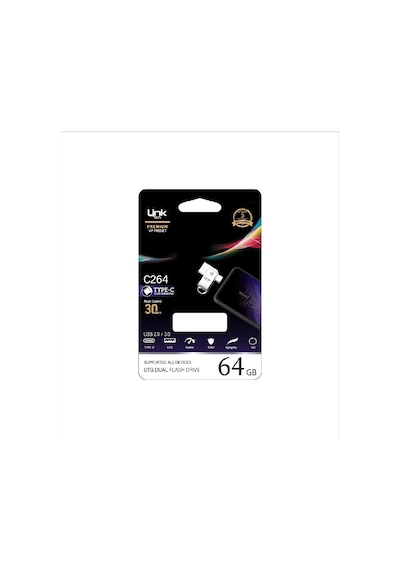 Linktech C264 Premium Dual 64gb Type-c Otg Usb Bellek - Usb Flash Drive