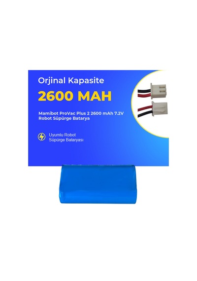 Mamibot Provac Plus 2 2600 Mah 7.2v Robot Süpürge Batarya