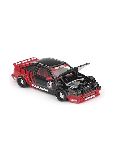 Model Araç Kaidohouse 1/64 Ae86 Sprinter Trueno Kaido Advan