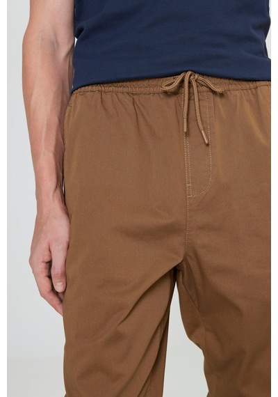 Lee Regular Fit Normal Kesim Normal Bel Dar Paça Camel Jogger Pantolon Camel-lm04008211