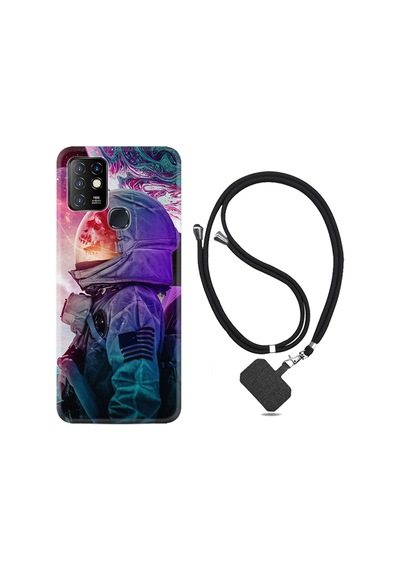 Samsung Uyumlu A71 Kılıf Resimli Silikon Lollipop Woman 1416