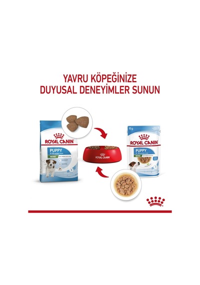 Mini Puppy Köpek Maması, Yavru Köpek, 12 X 85 G