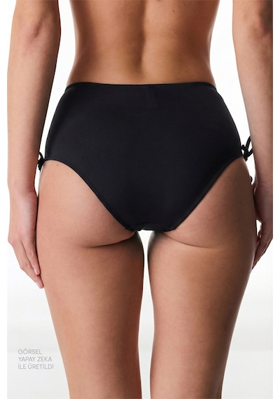 Penti Siyah High Ring Bikini Altı