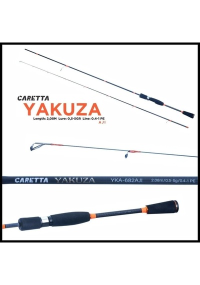 Caretta Yakuza Aji 0.5-5g 2.08m Lrf Kamışı