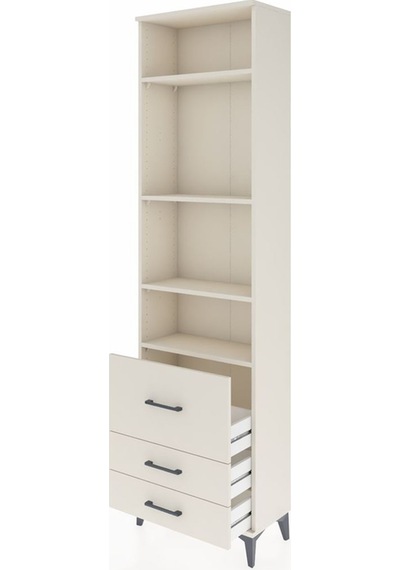 Arges Dolap 4 Raflı 3 Çekmeceli 60x30x221 Aytaşı-aytaşı Aytaşı