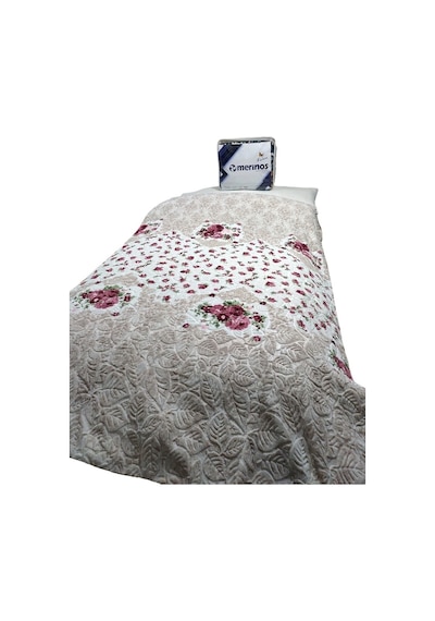 Merinos Fashion Çift Kişilik Vizon Battaniye 200x240 -rose Bej