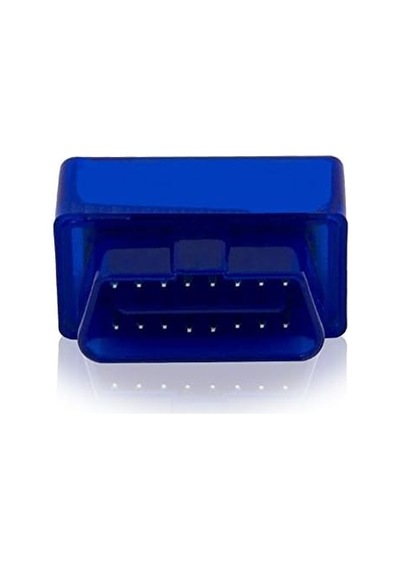 Elm327 Obt2a-s-b Süper Mini Araç Arıza Tespit Cihazı Obd2 V1.5, Mavi