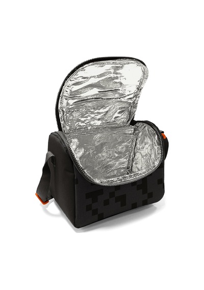 Coral High Kids Siyah Blok Desenli Thermo Beslenme Çantası 22794 Siyah