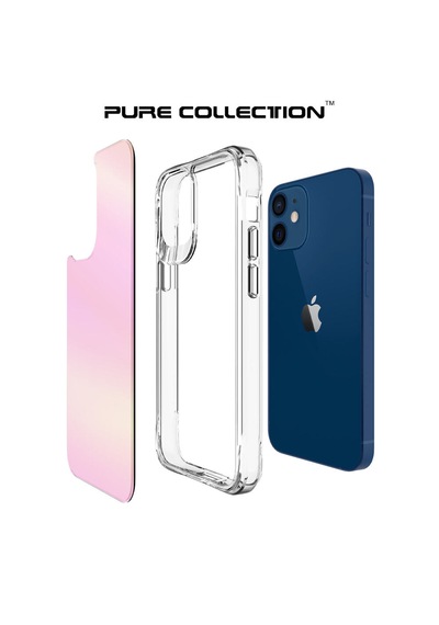 Bix iPhone Uyumlu 12 Pure Rainbow Renk Geçişli Şeffaf Kılıf Çizilmeye Dayanıklı Darbe Emici Parmak İzi Önleyici Pembe Bix iPhone Uyumlu 12 Pure Rainbow Renk Geçişli Şeffaf Kılıf Çizilmeye Dayanıklı Darbe Emici Parmak İzi Önleyici Pembe