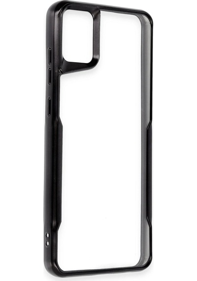 Newface - 65 - Samsung Galaxy A05 Kılıf Boyi Silikon Kapak - Edntrend - - Siyah Sıyah